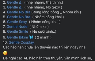 Gentle Nude - "động" gái xinh trưng trổ da thịt lôi kéo fan vào trang bán nội dung sex, "trùm sò" đứng sau điều hành đường dây khép kín!