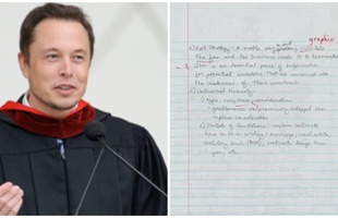 "Ngoáy" nhẹ vài chữ thời còn làm trợ giảng, Elon Musk giúp sinh viên kiếm bộn, bán đấu giá bài luận văn với giá gần 200 triệu