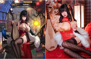 Cosplay "quái vật 3 đầu" Taihou y như bản gốc, nàng hot girl khiến cộng đồng mạng không khỏi xuýt xoa