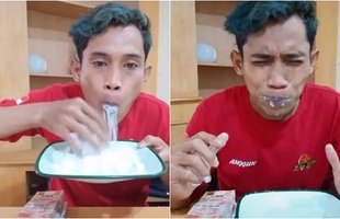 Ăn 4 gói muối lớn để "gặt" 50 triệu tiền donate từ fan, nam streamer được khuyên "Đi khám thận thôi là vừa"