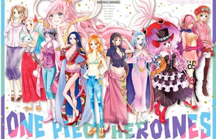 One Piece chuẩn bị ra mắt tiểu thuyết Heroines tập trung vào các nhân vật nữ, cơ hội của anh em đến rồi!