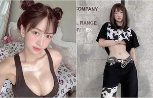 Đăng ảnh mới lên trang cá nhân, Lê Bống lại gây sốc với tư thế táo bạo, bị fan nhắc nhở "Cái tay hư quá"