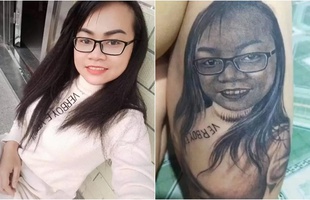 Xăm hình vợ lên đùi để thể hiện tình yêu, nam thanh niên khiến CĐM không thể nhịn cười trước "thành phẩm" và cái kết của câu chuyện