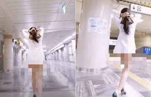 Quay video "thả rông 100%" ở nơi công cộng, nữ YouTuber bị CĐM ném đá, đồng loạt report kênh