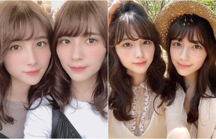 Xuất hiện cặp song sinh hot girl siêu cực phẩm gây ngỡ ngàng CĐM, chỉ ước được "bế cả hai" về nhà