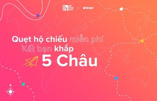 Tinder gợi ý những cách chơi chữ sáng tạo để mở đầu câu chuyện khi dùng “Hộ chiếu” di chuyển đến các địa điểm phổ biến