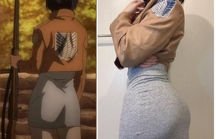 Quá nóng lòng với cái kết của Attack on Titan, cô gái cosplay "Mikasa vòng 3 gợi cảm" cùng lời nói "Eren ơi em yêu anh nhiều lắm!"