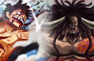 Spoil nhanh One Piece 1013: Luffy tạm hết gáy sau khi bị Kaido quật bay khỏi nóc Onigashima