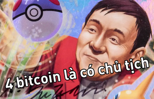 Lá bài "chủ tịch Pokémon" bất ngờ đấu giá thành công, giá chỉ "sương sương hơn 4 bitcoin"