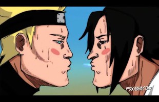 Anime Boruto tung visual cực chất về arc "Otsutsuki Thức Tỉnh", các fan chuẩn bị được xem cảnh Sasuke bị đâm chột mắt