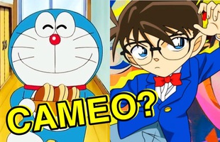 Phát hiện Doraemon đóng cameo trong Thám Tử Lừng Danh Conan, hội anime kinh điển chính thức "đụng" nhau?