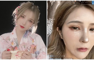 Tắt nhầm app, lộ mặt thật khi đang lên sóng, nữ streamer xinh đẹp bỗng hóa "bà thím già nua" khiến người xem hoảng loạn
