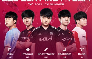 Công bố danh hiệu cá nhân và đội hình tiêu biểu vòng bảng LCK: Faker vắng bóng, Peanut đoạt MVP