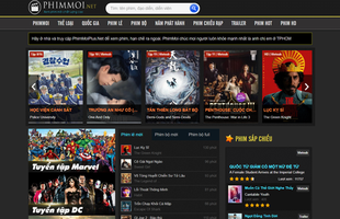 Bên cạnh "vua lì đòn" phimmoi.net, nhan nhản website xem phim lậu, vi phạm bản quyền vẫn ngang nhiên hoạt động