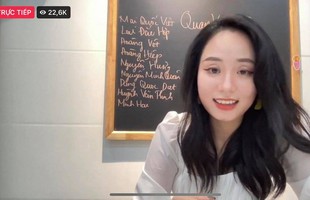 Tích cực phát biểu xây dựng bài, ông bố 47 tuổi bị con gái “gank" ngay trong livestream của cô giáo Minh Thu