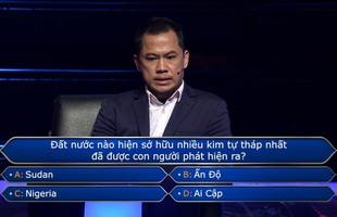 Câu hỏi: "Đất nước nào sở hữu nhiều kim tự tháp nhất?" - Thí sinh trả lời "Ấn Độ" và bị mất tiền ngay lập tức!