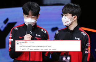 Zeus tỏa sáng giúp T1 hủy diệt Gen.G, fan tích cực "cà khịa": "Trao gấp MVP cho Ryze của "Chủ tịch" Faker"