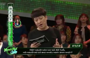 Câu đố: "Một người năm nay đã 40 tuổi. Hỏi có bao nhiêu ngày sinh nhật?" - Không phải 40, đây mới là đáp án gây lú!