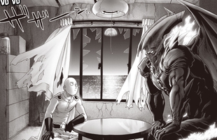 One Punch Man chap 211: Bất lực trước kẻ quá mạnh, Garou đã chịu "ngồi ngoan" trò chuyện với Saitama