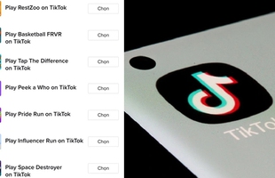 Thêm nửa tá game vào ứng dụng của mình, TikTok "làm thân" với cộng đồng game thủ