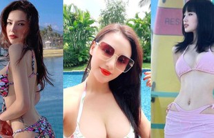 Lưu Đê Ly thả dáng 'bốc lửa', Tâm Tít hở bạo với kiểu váy bikini