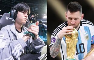 Deft bày tỏ ước mơ muốn đi theo con đường của thần tượng Messi