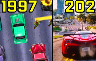 Nhìn lại lịch sử hơn 20 năm của dòng trò chơi đình đám 'Grand Theft Auto'
