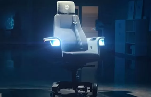 Volkswagen chơi lớn, chế tạo ghế gaming đi như xe đua, chạy từ nhà ra quán net