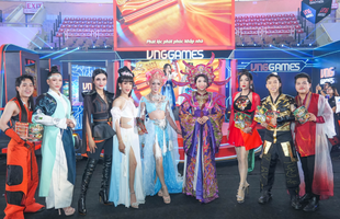 Dòng game Võ Lâm Truyền Kỳ chiếm trọn "Spotlight" Vietnam GameVerse 2023 với màn hô Lô Tô cực vui nhộn