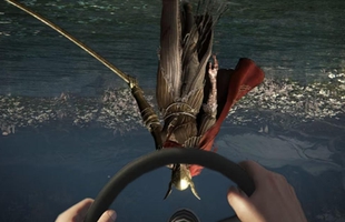 Giỏi như game thủ Elden Ring, chơi với màn hình lộn ngược, điều khiển bằng vô lăng vẫn phá đảo