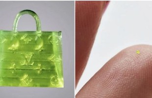 Kỳ lạ túi xách Louis Vuitton nhỏ "bằng mắt muỗi", xuyên qua được lỗ kim nhưng được đấu giá tới 1,4 tỷ đồng