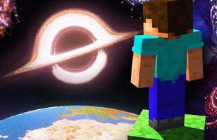 Bá đạo như game thủ Minecraft, kỳ công bỏ ra một năm rưỡi xây dựng cả dải ngân hà