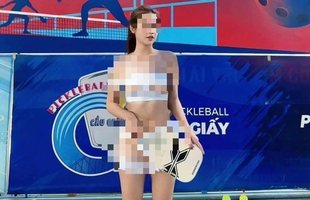 Sự thật phía sau bức hình nhạy cảm của hot girl pickleball