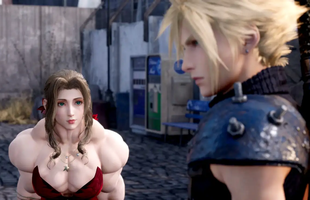 Xuất hiện bản mod kỳ lạ, biến dàn mỹ nữ của Final Fantasy 7 thành "full" cơ bắp