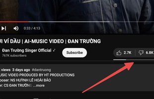 MV làm bằng AI của Đan Trường gây tranh cãi: Lượt dislike cao gấp 3 lần, người xem thẳng thắn lên tiếng "Anh đang coi thường khán giả?"