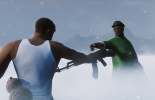 Fan GTA sáng tạo, mang nhân vật yêu thích vào trong Black Myth: Wukong, cầm súng "quẩy" như thật