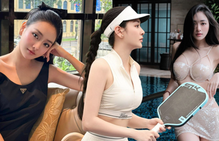 Danh tính cô gái vừa bước ra sân pickleball đã khiến tất cả trầm trồ: "Ôi thôi chết, sao lại có người hoàn hảo cỡ này"