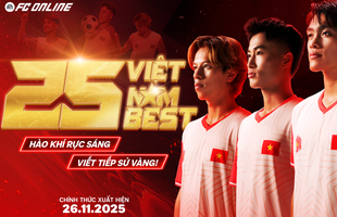 Dàn sao trẻ của U22 Việt Nam xuất hiện trong FC Online với mùa thẻ 25 Vietnam Best