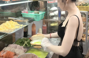 Thêm một hot girl ăn mặc phản cảm bán hàng, nhìn trang phục mà người xem chỉ biết lắc đầu ngao ngán