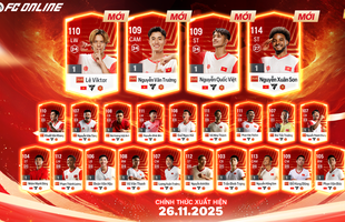 FC Online tung loạt cập nhật "khủng", dàn sao 25 Vietnam Best "chiếm spotlight"
