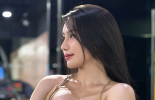 Bạn thân Lê Bống “đốt mắt” người xem với khoảnh khắc nóng bỏng trong phòng tập