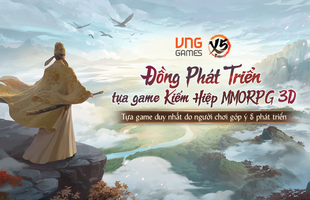 VNGGames ra mắt dự án game MMORPG Kiếm Hiệp X5 - một thế giới võ lâm do chính game thủ Việt Nam đồng phát triển