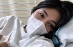 Quỳnh Alee để lộ hình ảnh nhập viện khiến fan không khỏi hoang mang, lo lắng