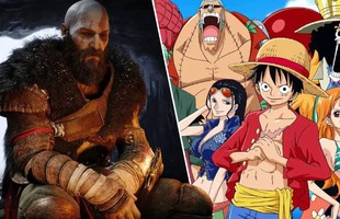 One Piece: Ngỡ ngàng với tạo hình vua Harald ở Elbaf giống hệt Chiến thần của God of War