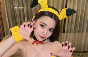 Phá vỡ giới hạn, xuất hiện phiên bản Pikachu cực gợi cảm với trang phục mỏng manh