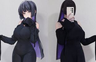 Nữ cosplayer hóa thân chuẩn chỉnh nhất là đây, không phân biệt được đâu là bản gốc