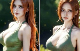 One Piece: AI "phù phép" Nami thành nàng miêu tặc quyến rũ "đánh cắp mọi trái tim"