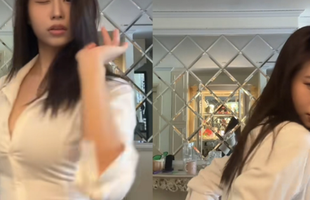 Full clip khoe phong cách "hút chân không" 5 triệu lượt xem của nữ TikToker đang gây "bão"