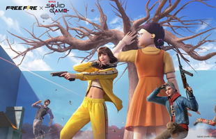 Bước vào vũ trụ Squid Game của Netflix trong Garena Free Fire