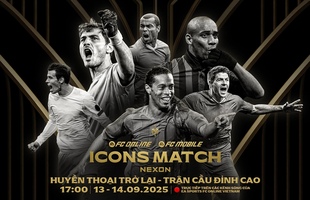 ICONS Match 2025: Các huyền thoại bóng đá trở lại - Tái hiện ký ức huy hoàng